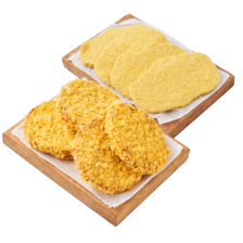 Ham-kaas schnitzel of spicy kipkrokant burger